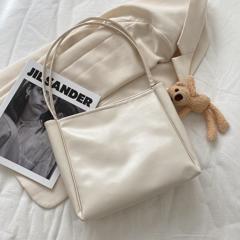 Large Capacity Simple New Trendy Korean Style Trendy One-shoulder Bag