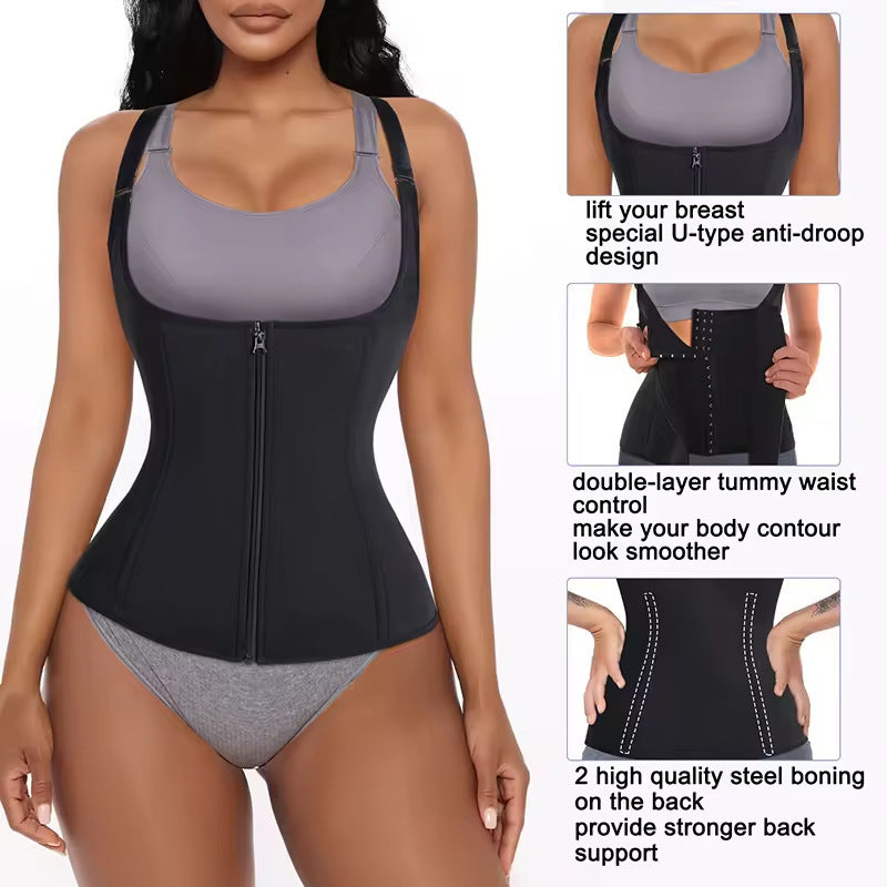 Waist Shaping Belt Waist Matching Dress Slim High-end Body Shaping Top