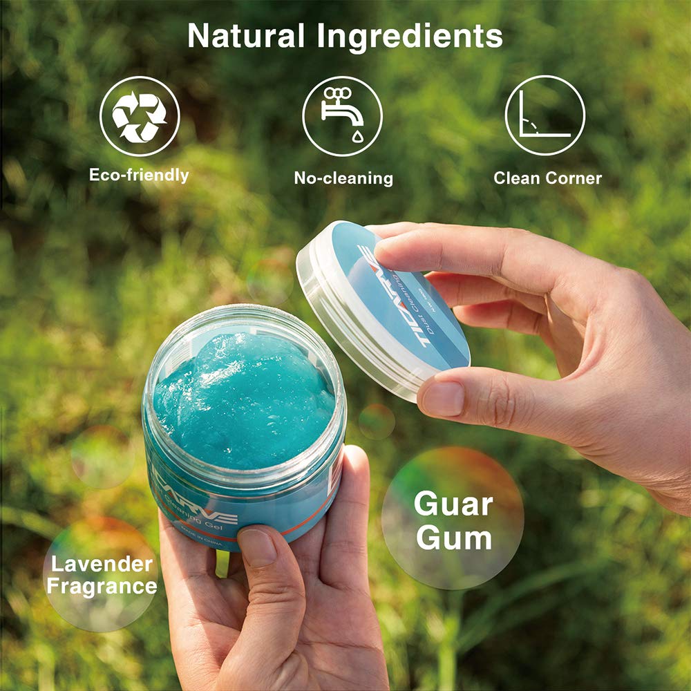 TICARVE Cleaning Gel for Car Detailing Putty Auto Cleaning Universal Dust Cleaner for Laptops, Printers, Cameras,Keyboard