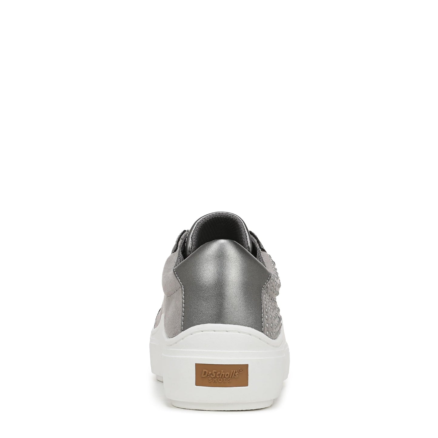 Dr. Scholl's Shoes Women's Time Off Sneaker Pewter Metallic Pearls 9 M