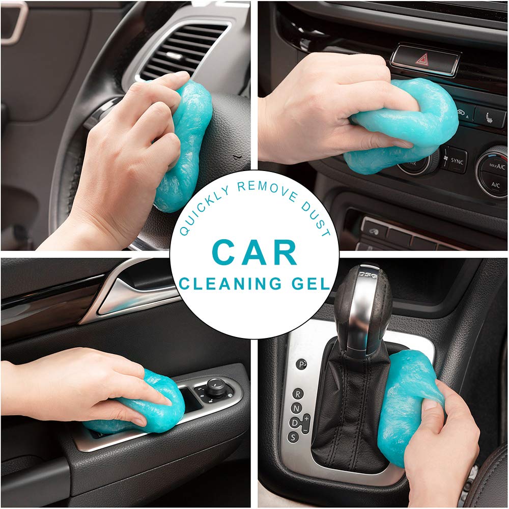 TICARVE Cleaning Gel for Car Detailing Putty Auto Cleaning Universal Dust Cleaner for Laptops, Printers, Cameras,Keyboard