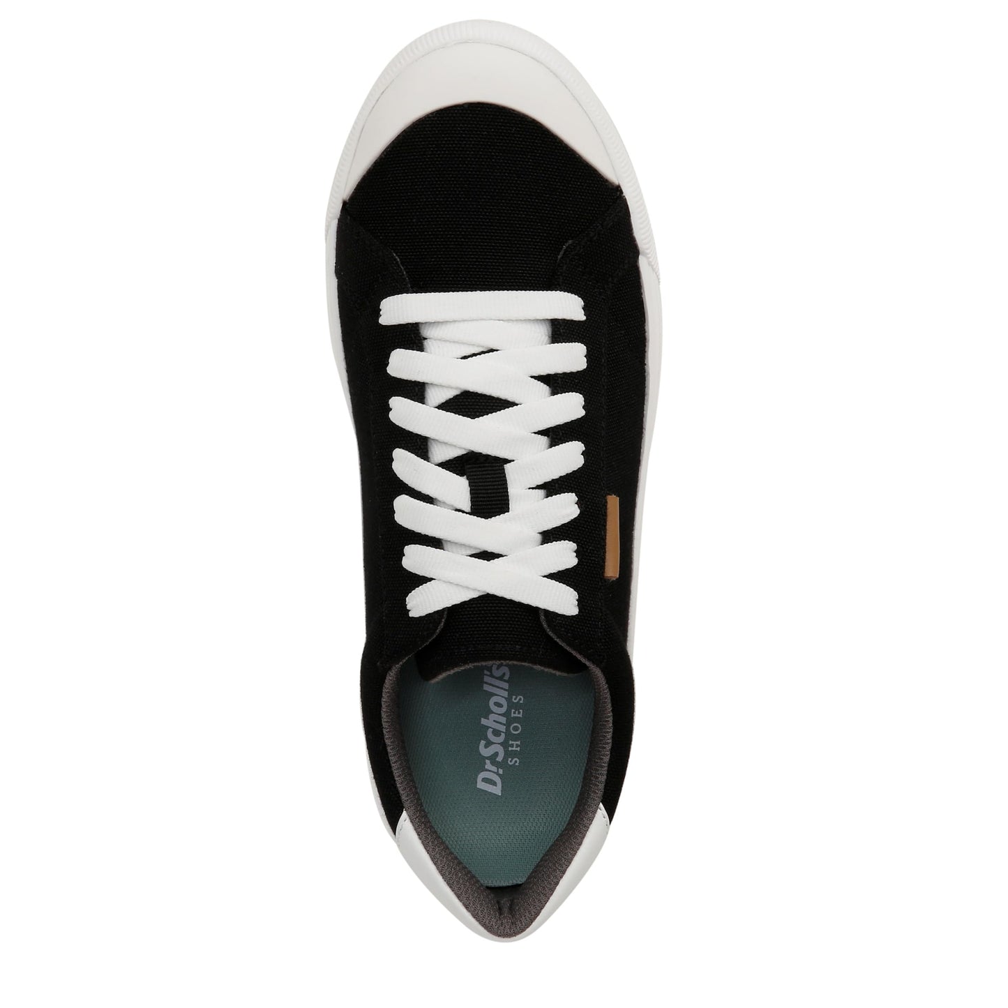 Dr. Scholl's Shoes Womens Time Off Sneaker Black Canvas 9 M