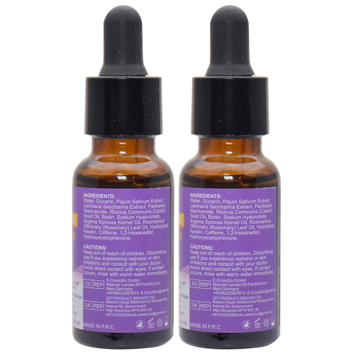 Rosemary Oil for Hair Growth,Diluted Rosemary Oil with Sclap Massager&Ebook,Hair Growth Oil Serum with Castor Oil Biotin Argan for Dry Damaged Hair,Hair Ingrown Loss Treatments for Women Men