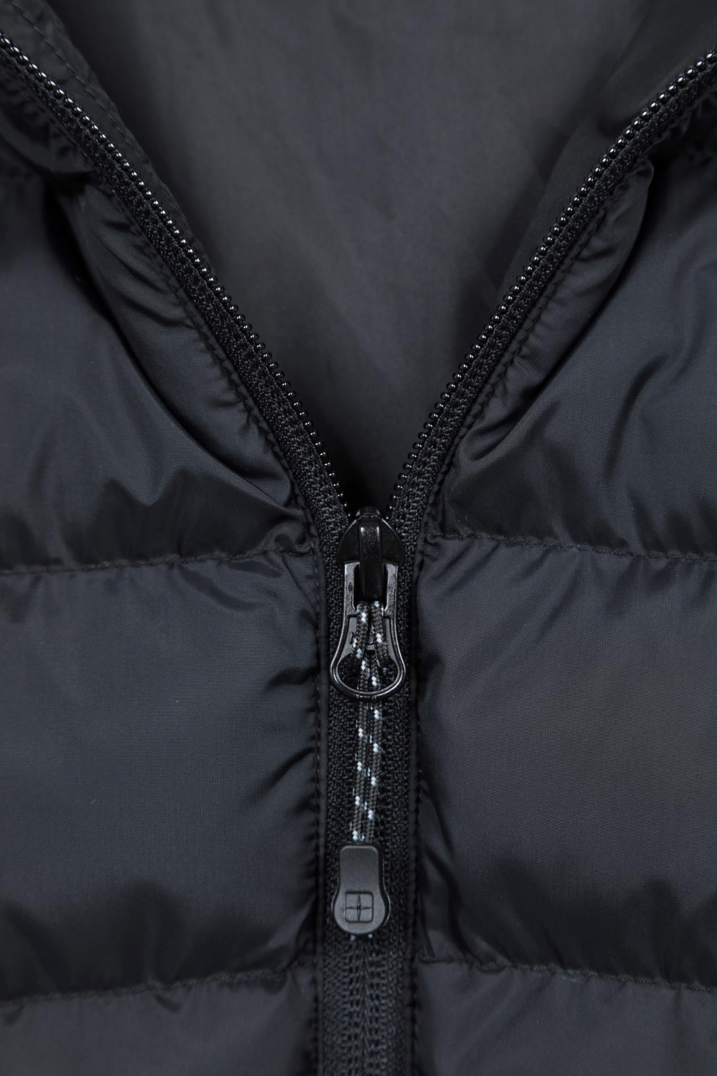 Mountain Warehouse Season Mens Padded Jacket - Water Resistant Puffer Coat, Lightweight, Warm, Lab Tested to -30C, Microfibre Filler - For Travelling, Walking Black M