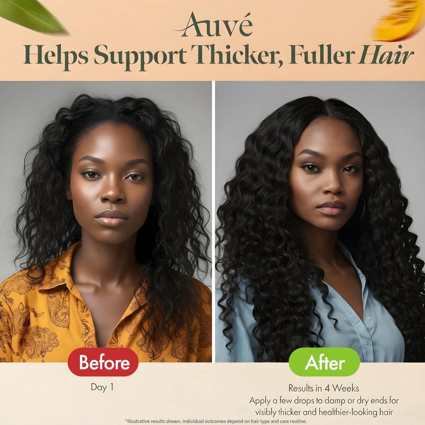 Auvé Hair Oil 100ml: 100% Pure Cold-Pressed Pumpkin Seed Oil for Hair Growth - Rich in Omegas 3 & 6, Zinc & Antioxidants - Natural for Thicker-Looking Hair, Beautiful Skin, & Healthy Nails
