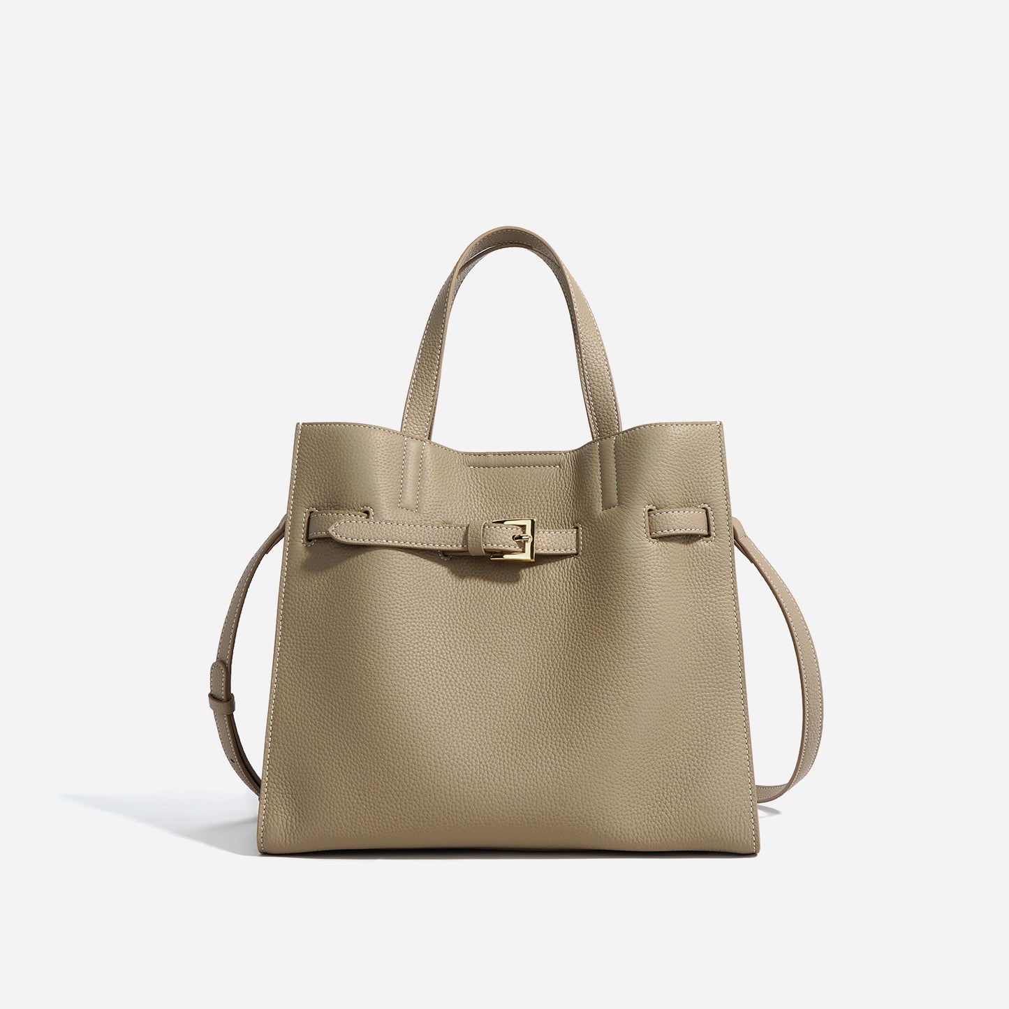 High-grade Large Capacity Genuine Leather Crossbody Commuter Bag
