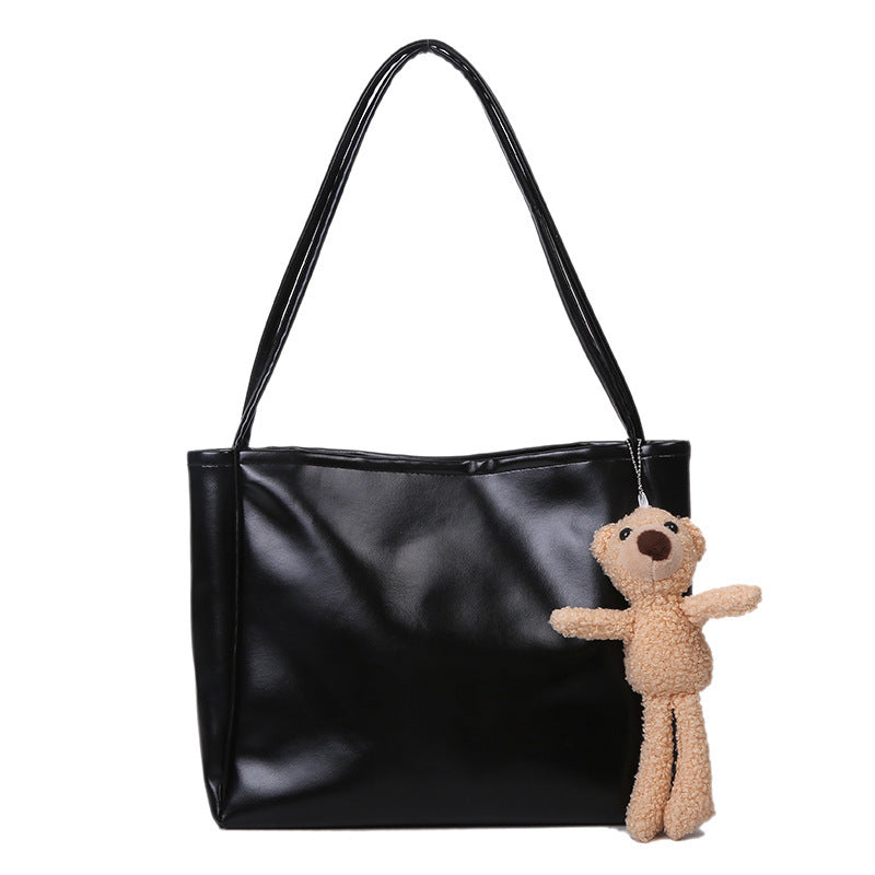 Large Capacity Simple New Trendy Korean Style Trendy One-shoulder Bag