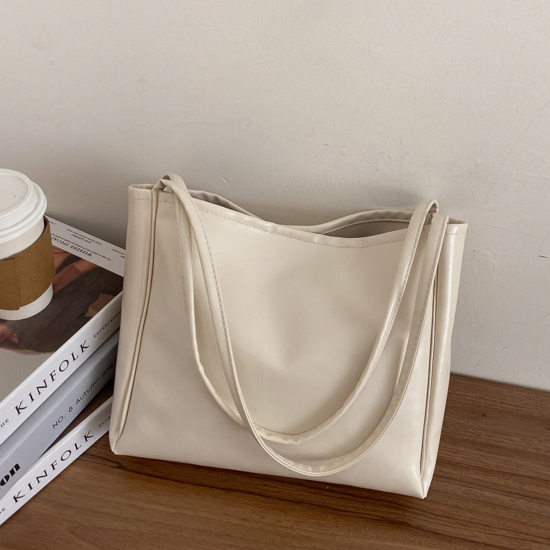 Large Capacity Simple New Trendy Korean Style Trendy One-shoulder Bag